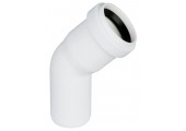 Отвод 32 45° белый RTP