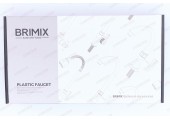 Монокран, высокий излив, металлокерамика, хромированный 603 Brimix
