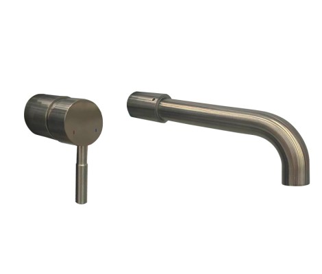 Смеситель для умывальника Inner SUS-111 нержавеющая сталь, встраиваемый Mixxus