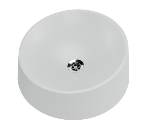 Умывальник Formastone Вулкан G650 белый арктик Fosto