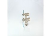 Монтажная планка с пресс-водорозетками 16*1/2 VTm.224.N.001604 Valtec 