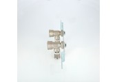 Монтажная планка с пресс-водорозетками 16*1/2 VTm.224.N.001604 Valtec 