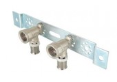 Монтажная планка с пресс-водорозетками 16*1/2 VTm.224.N.001604 Valtec 