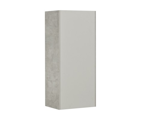 Шкаф навесной Сохо Слэйт/Галька серая Aquaton