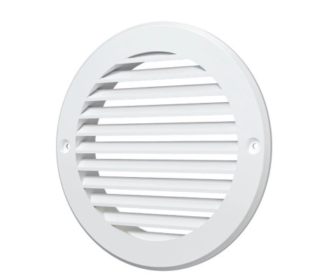 Решетка вентиляционная круглая D150 с фланцем D125 Эра Вент