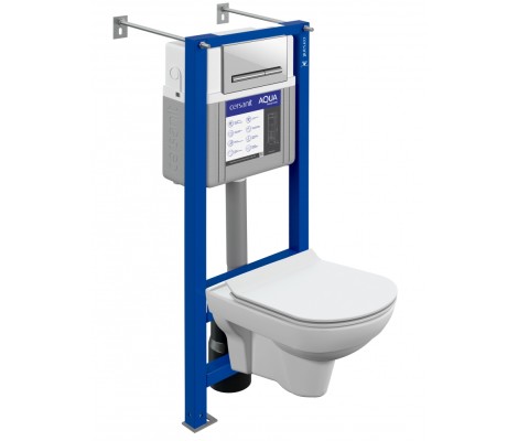 Инсталляция с унитазом City Co Dpl Eo Slim+Link Pro+Estetica Cersanit