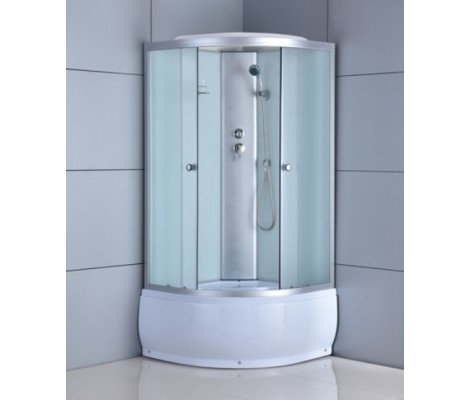 Душевая кабина ODA-8401 P 90*90*215 (матовое стекло 4мм, глубокий поддон) Душевая кабина ODA-8401 P 90*90*215 (матовое стекло 4мм, глубокий поддон)