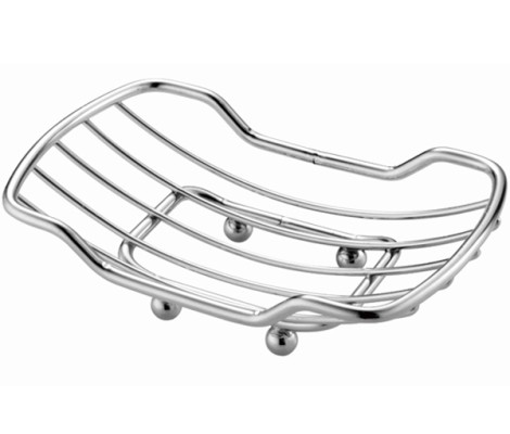 Мыльница настольная LR352 корзина металллическая Zerix