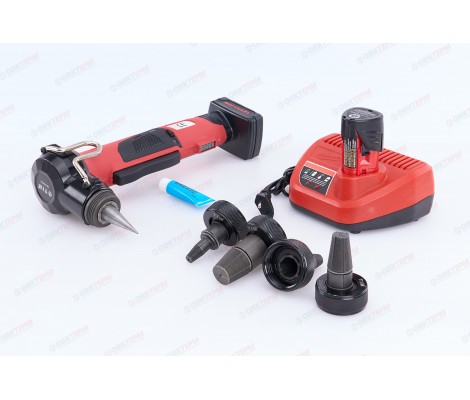 Пресс-инструмент аккумуляторный расширительный с головками для систем Q&E FT-M12 TIM Пресс-инструмент аккумуляторный расширительный с головками для систем Q&E FT-M12 TIM