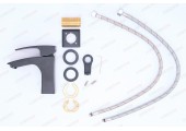 Смеситель для умывальника KB-10007-05 черный Koer Смеситель для умывальника KB-10007-05 черный Koer