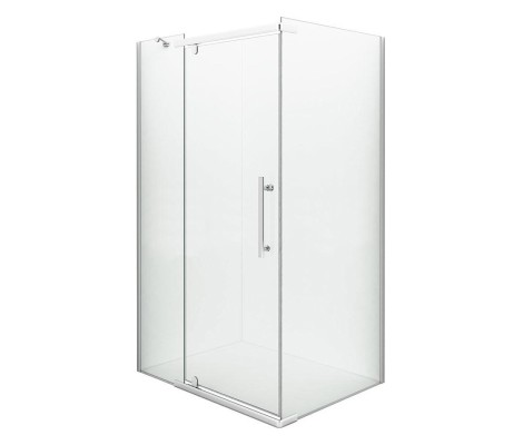 Душевое ограждение прямоугольное без поддона, прозрачное стекло 80*120*185 Грандфаянс Душевое ограждение прямоугольное без поддона, прозрачное стекло 80*120*185 Грандфаянс