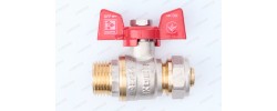 Кран для металлопластика 16*1/2