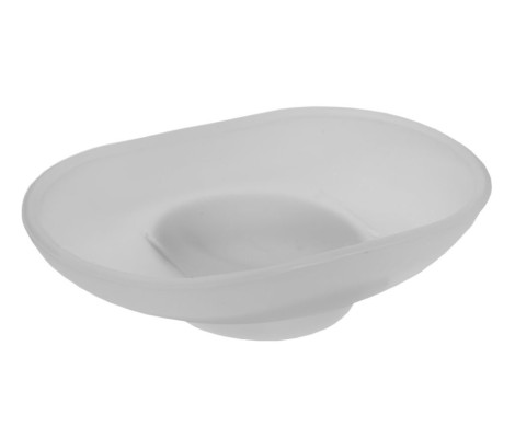 Мыльница LR751 матовая стекло Zerix