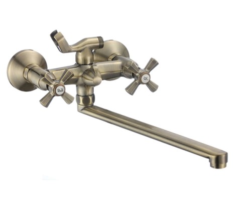 Смеситель для ванны Retro 140 Bronze Mixxus Premium