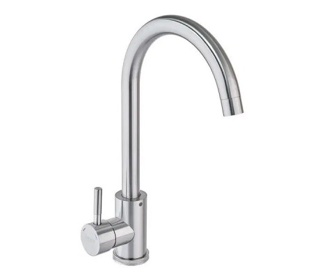 Смеситель д/кухни нерж/сталь ARMATA SUS-011