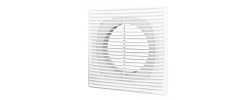 Решетка пластмассовая прямоточная с сеткой, с фланцем 1825П12Ф Эра Вент