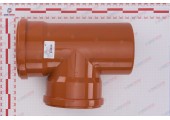 Тройник 160/160/90° рыжий RTP