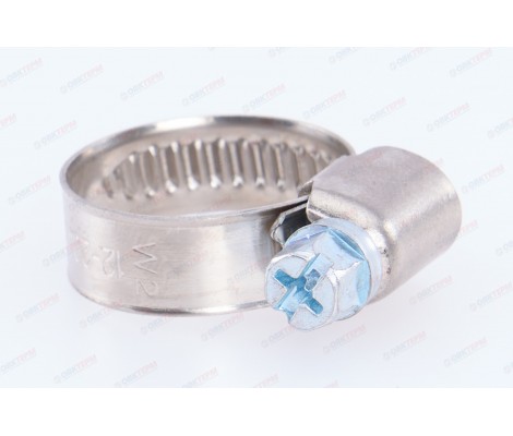 Хомут из нержавеющей стали 12-20 1/2 Хомут из нержавеющей стали 12-20 1/2