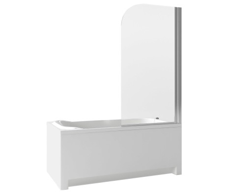 Душевое ограждение JY70 на ванну прозрачное стекло 80*130 Грандфаянс Душевое ограждение JY70 на ванну прозрачное стекло 80*130 Грандфаянс