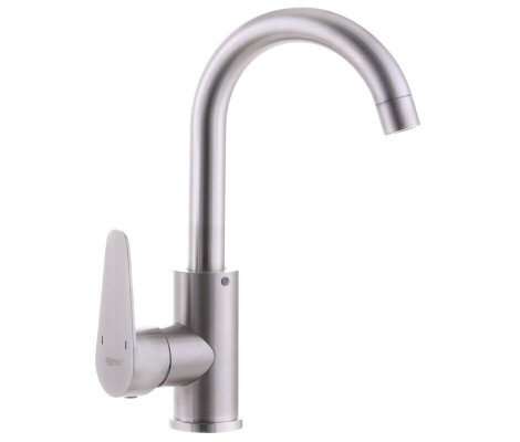 Смеситель для умывальника FOX-001 из нержавеющей стали Zerix