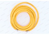 Шланг ЖЕЛТЫЙ газовый   1/2 ГГ  600 см              ЮФОКС      (20)