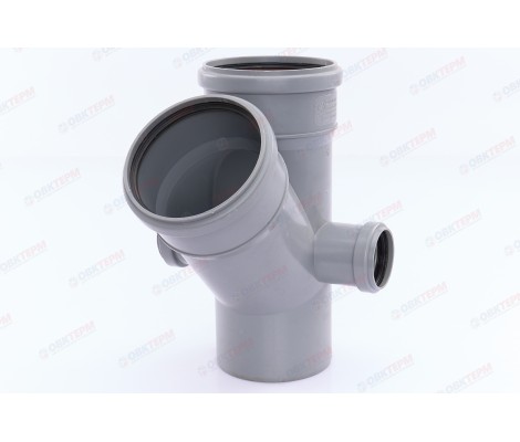Крестовина 110/110/45*/50/90° двухсторонняя Euro Plast Крестовина 110/110/45*/50/90° двухсторонняя Euro Plast