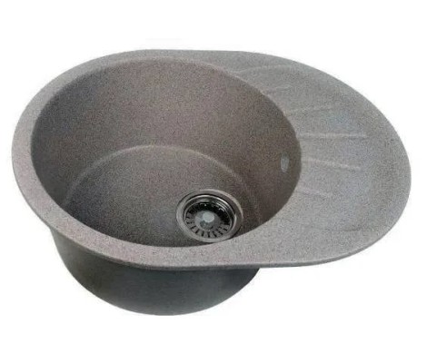 Мойка керамогранитная 20 темно-серая матовая Granmill
