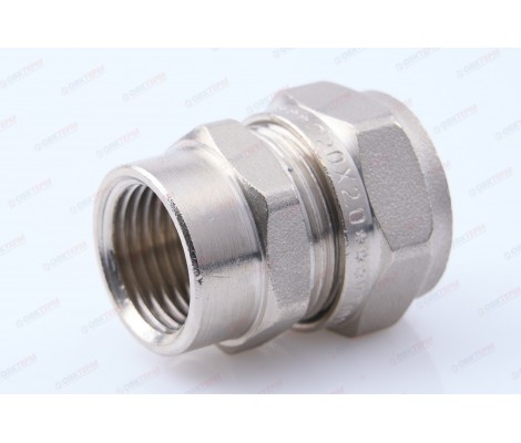 Соединитель обжимной 20*1/2