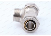 Тройник обжимной 20*3/4