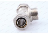 Тройник обжимной 20*3/4