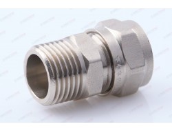 Соединитель обжимной 16*1/2