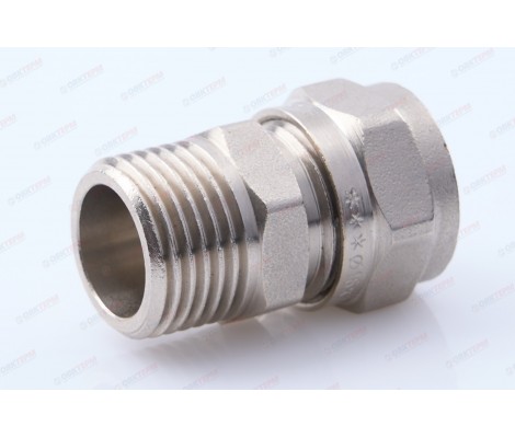 Соединитель обжимной 16*1/2