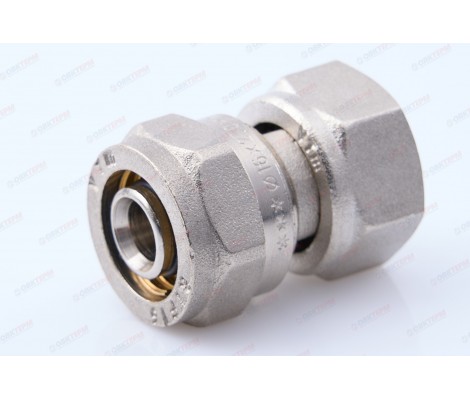 Соединитель обжимной 16*1/2
