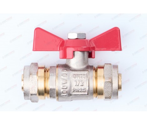 Кран для металлопластика 16*16 ТСМ