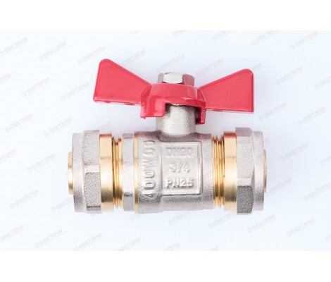 Кран для металлопластика 20*20 ТСМ