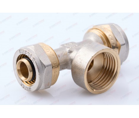 Тройник 16 * 1/2