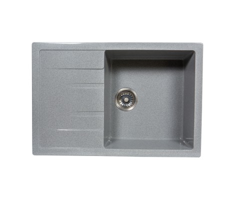 Мойка керамогранитная S-19 прямоугольная серая глянец Simgran