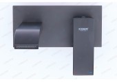Смеситель для умывальника KB-16007-05 встраиваемый черный Koer
