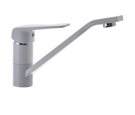 Смеситель для кухни Oregon 555 &Oslash;35 белый Mixxus