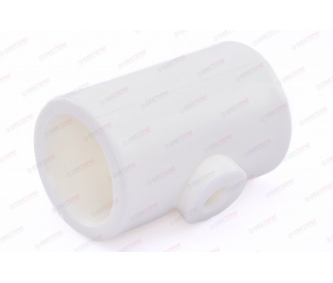 Тройник 75*20*75 белый RTP