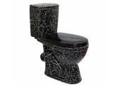 Унитаз-компакт ROSA ЧЕРНЫЙ КРАКЕЛЮР 