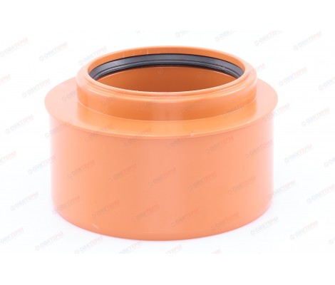 Переход эксентрический ПП 160/110 укороченный Sinikon