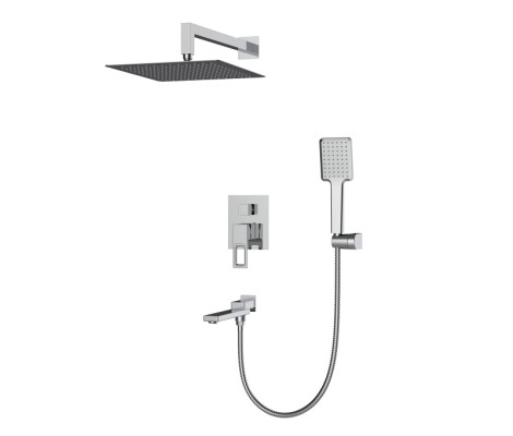 Душевая система KB-66009-01 встраиваемая хром Koer