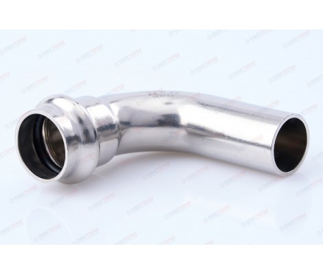 Угол пресс 90°х22 из нержавеющей стали однораструбный ZTI.550.002222 TIM