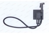 Смеситель для душа G7217-6 черный встроенный, гигиенический Gappo