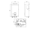 Котел электрический EQB - 12HW 220/380V Navien
