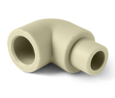 Угол переходной 90° 32*25 серый Pro Aqua