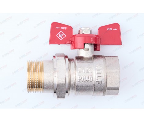 Кран шаровый с американкой   NOLF Classic    1