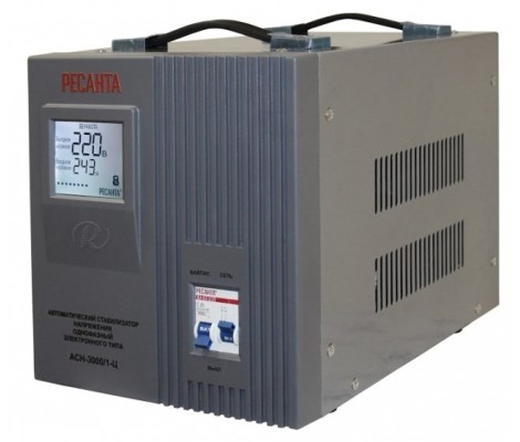 Стабилизатор ACH - 3000/1-Ц 63/6/5 Ресанта