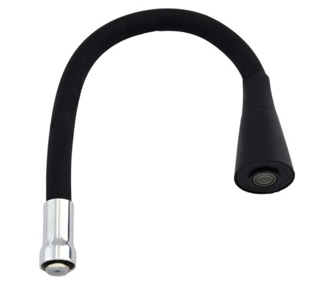 Излив силиконовый SPS-02 черный Zerix